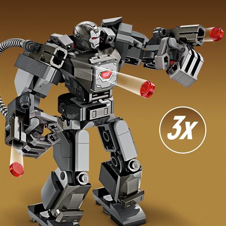Конструктор LEGO Marvel Робот Бойової машини 154 деталі (76277) - фото 6