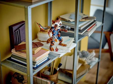 Конструктор LEGO Super Heroes Ракета й малюк Ґрут 566 деталей (76282) - фото 4