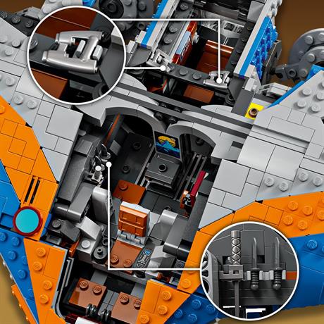 Конструктор LEGO Marvel Вартові Галактики Мілано 2090 деталей (76286) - фото 2