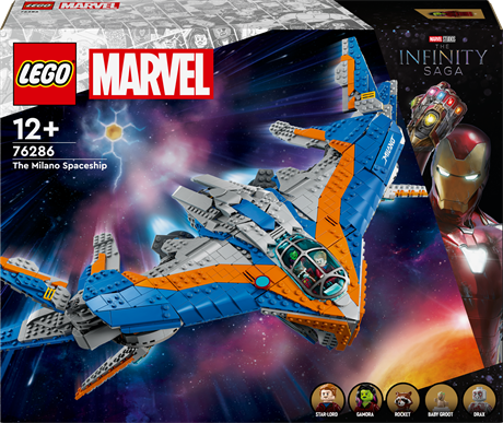 Конструктор LEGO Marvel Вартові Галактики Мілано 2090 деталей (76286) - фото 4
