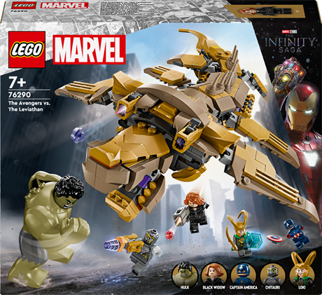 Конструктор LEGO Marvel Мстители против Левиафана 347 деталей (76290) - фото 2