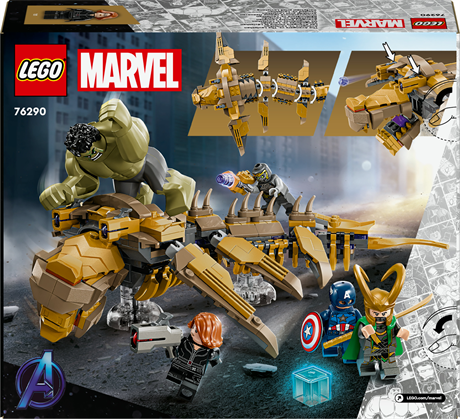 Конструктор LEGO Marvel Мстители против Левиафана 347 деталей (76290) - фото 3
