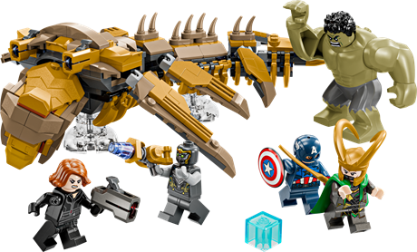 Конструктор LEGO Marvel Мстители против Левиафана 347 деталей (76290) - фото 4