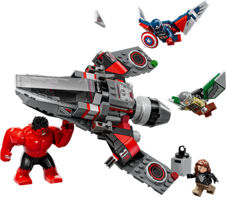 Конструктор LEGO Marvel Капітан Америка проти Червоного Халка 223 деталі (76292) - фото 4