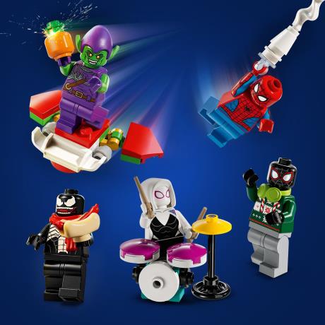 Новорічний адвент-календар 2024 LEGO Marvel Людина-павук 246 деталей (76293) - фото 1