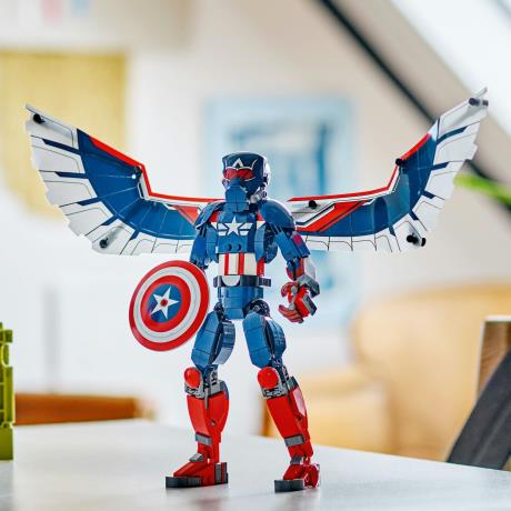 Конструктор LEGO Super Heroes Фігурка Нового Капітана Америка для складання 359 деталей (76296) - фото 10