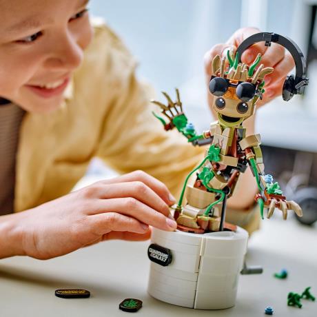 Конструктор LEGO Super Heroes Танцюючий Ґрут 459 деталей (76297) - фото 4