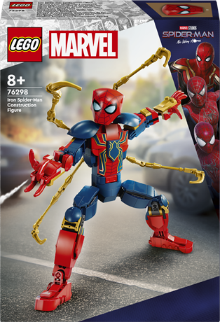 Конструктор LEGO Marvel Фигурка Железного Человека-паука для сборки 303 детали (76298) - фото 2