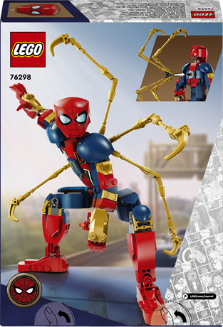 Конструктор LEGO Marvel Фигурка Железного Человека-паука для сборки 303 детали (76298) - фото 3