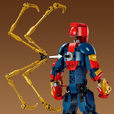 Конструктор LEGO Marvel Фигурка Железного Человека-паука для сборки 303 детали (76298) - фото 7
