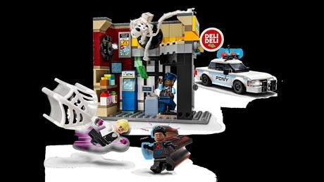 Конструктор LEGO Super Heroes Marvel Вселенная-паук: Майлз Моралес против Пятна (76311) - фото 10