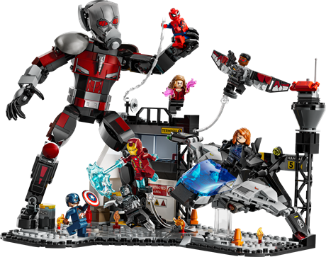 Конструктор LEGO Marvel Первый мститель Противостояние Приключенческая битва 736 деталей (76314) - фото 4