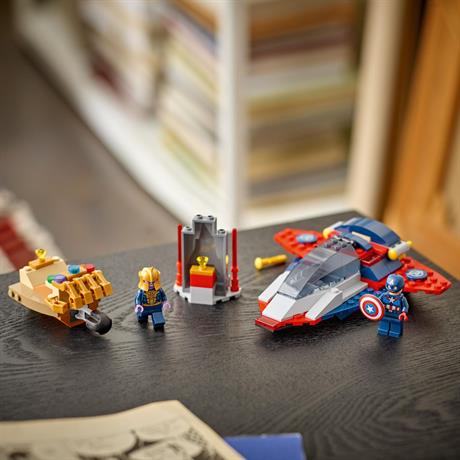 Конструктор LEGO Super Heroes Капітан Америка проти Таноса 107 деталей (76319) - фото 4