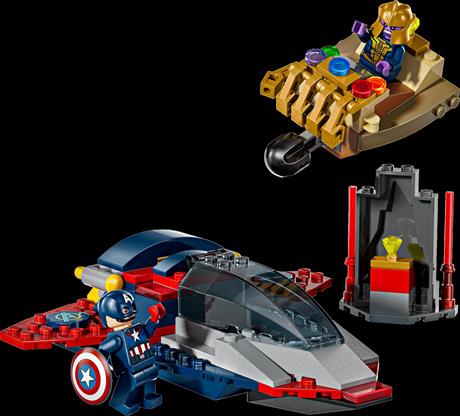 Конструктор LEGO Super Heroes Капітан Америка проти Таноса 107 деталей (76319) - фото 5