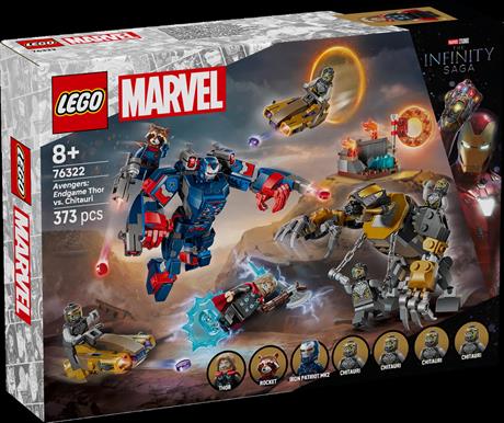Конструктор LEGO Super Heroes Месники Завершення Тор проти Чітаурі 373 деталі (76322) - фото 2