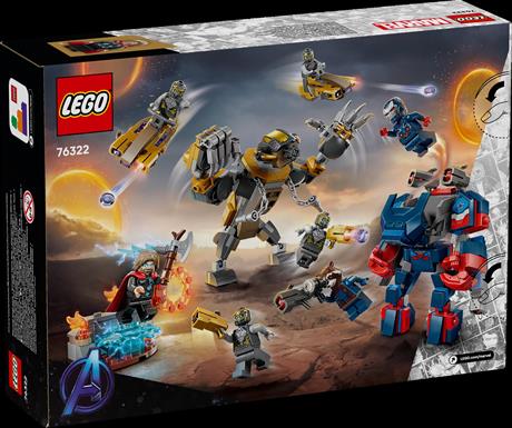 Конструктор LEGO Super Heroes Месники Завершення Тор проти Чітаурі 373 деталі (76322) - фото 7