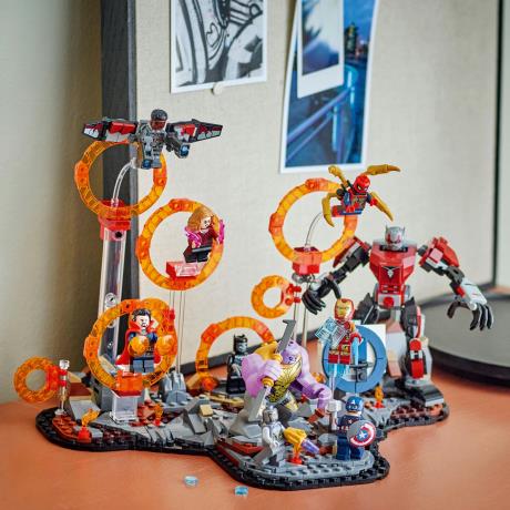 Конструктор LEGO Marvel Месники Завершення Вирішальна битва 621 деталь (76323) - фото 10