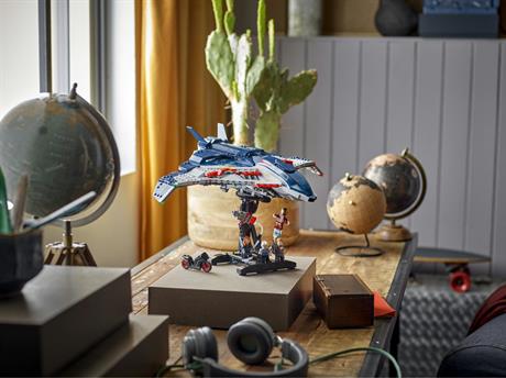 Конструктор LEGO Super Heroes Мстители Эра Альтрона Квинджет 1131 деталь (76325) - фото 8