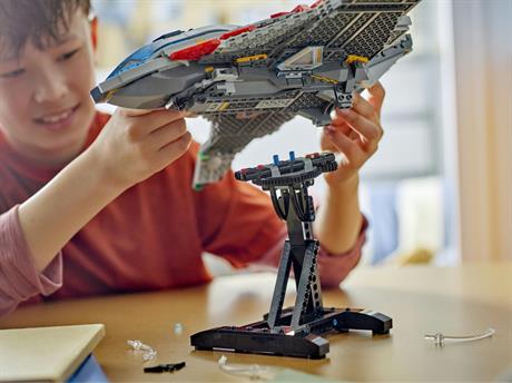 Конструктор LEGO Super Heroes Мстители Эра Альтрона Квинджет 1131 деталь (76325) - фото 9