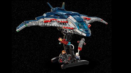 Конструктор LEGO Super Heroes Мстители Эра Альтрона Квинджет 1131 деталь (76325) - фото 10