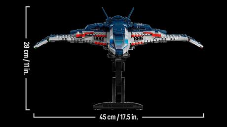 Конструктор LEGO Super Heroes Мстители Эра Альтрона Квинджет 1131 деталь (76325) - фото 12