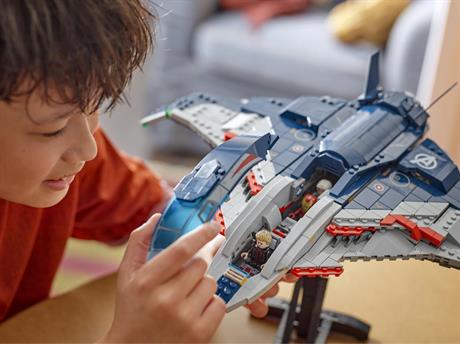 Конструктор LEGO Super Heroes Мстители Эра Альтрона Квинджет 1131 деталь (76325) - фото 14