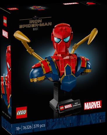Конструктор LEGO Marvel Погруддя Залізної Людини-павука 379 деталей (76326) - фото 2