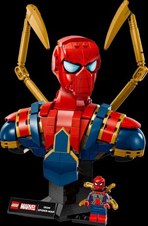 Конструктор LEGO Marvel Погруддя Залізної Людини-павука 379 деталей (76326) - фото 6