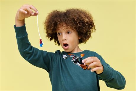 Конструктор LEGO Super Heroes Marvel Человек-паук vs. Призрачный всадник на мотоцикле 72 Детали (76335) - фото 20