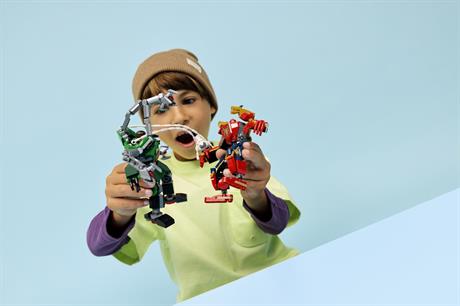 Конструктор LEGO Super Heroes Marvel Битва роботів: Людина-павук vs. Доктор Восьминог 315 Деталей ( 76338 ) - фото 1
