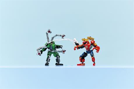 Конструктор LEGO Super Heroes Marvel Битва роботів: Людина-павук vs. Доктор Восьминог 315 Деталей ( 76338 ) - фото 4