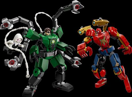 Конструктор LEGO Super Heroes Marvel Битва роботів: Людина-павук vs. Доктор Восьминог 315 Деталей ( 76338 ) - фото 5