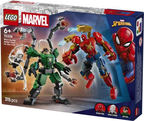 Конструктор LEGO Super Heroes Marvel Битва роботів: Людина-павук vs. Доктор Восьминог 315 Деталей ( 76338 ) - фото 7