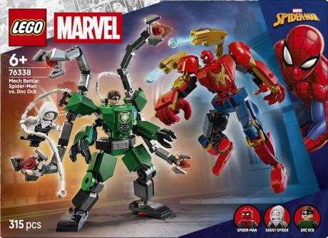 Конструктор LEGO Super Heroes Marvel Битва роботів: Людина-павук vs. Доктор Восьминог 315 Деталей ( 76338 ) - фото 8