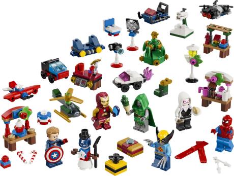 Конструктор LEGO® ? Marvel Адвент-календар 2026 Різдвяний подарунок (76340) - фото 0