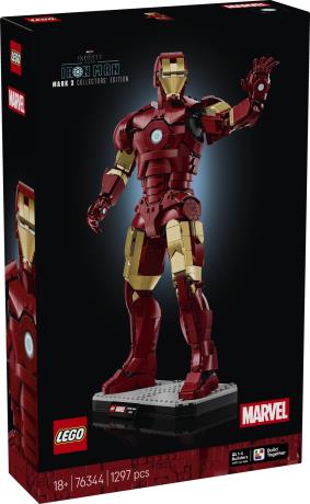 Конструктор LEGO Super Heroes Marvel Залізна Людина в броні Mark 3. Колекційний набір 1297 Деталей (76344) - фото 9