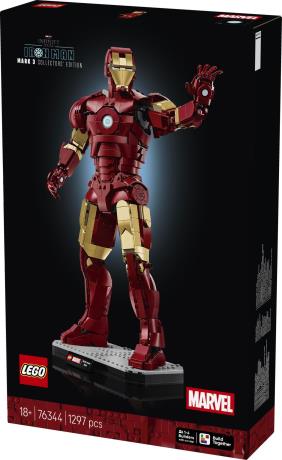 Конструктор LEGO Super Heroes Marvel Залізна Людина в броні Mark 3. Колекційний набір 1297 Деталей (76344) - фото 9
