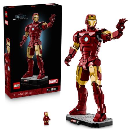 Конструктор LEGO Super Heroes Marvel Залізна Людина в броні Mark 3. Колекційний набір 1297 Деталей (76344) - фото 9