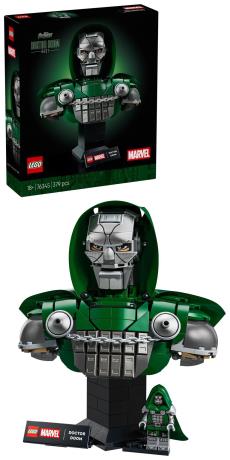 Конструктор LEGO® Marvel Бюст Доктора Дума Набір для конструювання (76345) - фото 0