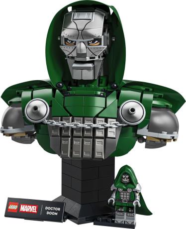 Конструктор LEGO® Marvel Бюст Доктора Дума Набір для конструювання (76345) - фото 0