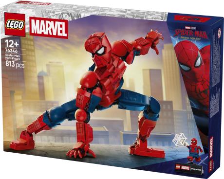 Конструктор LEGO® Marvel Фігурка супергероя Людини-Павука, колекційний елемент, 813 деталей (76346) - фото 0