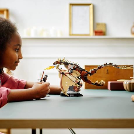 Конструктор LEGO Minecraft Угорський хвосторогий дракон 671 деталей (76406) - фото 0