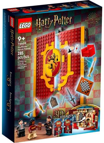 Конструктор LEGO Harry Potter Прапор гуртожитку Ґрифіндор 285 деталей (76409) - фото 0