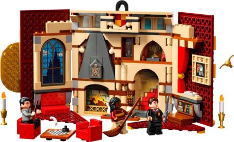 Конструктор LEGO Harry Potter Прапор гуртожитку Ґрифіндор 285 деталей (76409) - фото 0
