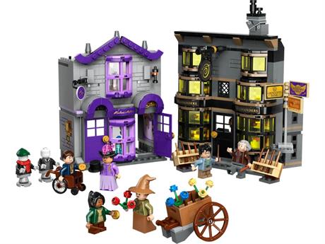 Конструктор LEGO Harry Potter Крамниці Олівандера й мантій від Мадам Малкін 744 деталі (76439) - фото 0