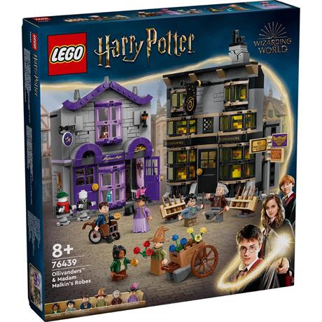 Конструктор LEGO Harry Potter Крамниці Олівандера й мантій від Мадам Малкін 744 деталі (76439) - фото 0