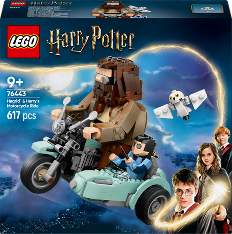 Конструктор LEGO Harry Potter Поїздка Геґріда й Гаррі на мотоциклі 617 деталей (76443) - фото 2