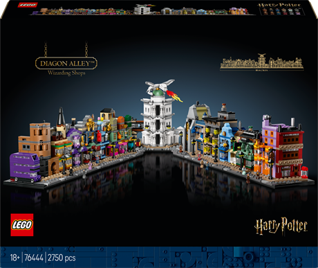 Конструктор LEGO Harry Potter Аллея Диагон Колдовские магазины 2750 деталей (76444) - фото 2