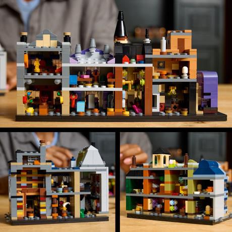 Конструктор LEGO Harry Potter Алея Діаґон Чаклунські крамниці 2750 деталей (76444) - фото 7