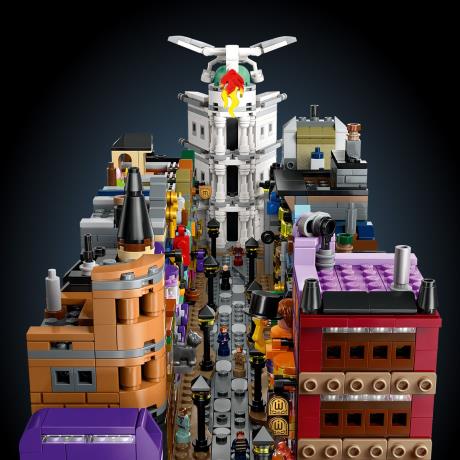 Конструктор LEGO Harry Potter Алея Діаґон Чаклунські крамниці 2750 деталей (76444) - фото 5